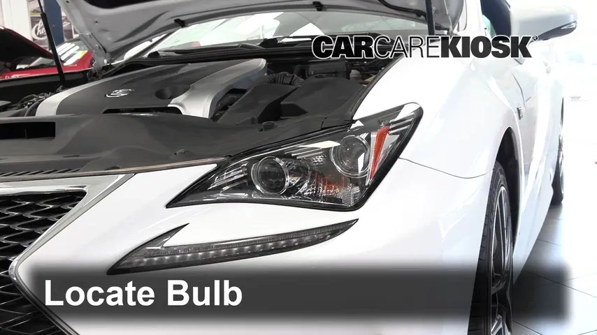 2017 Lexus RC300 3.5L V6 Luces Luz de marcha diurna (reemplazar foco)